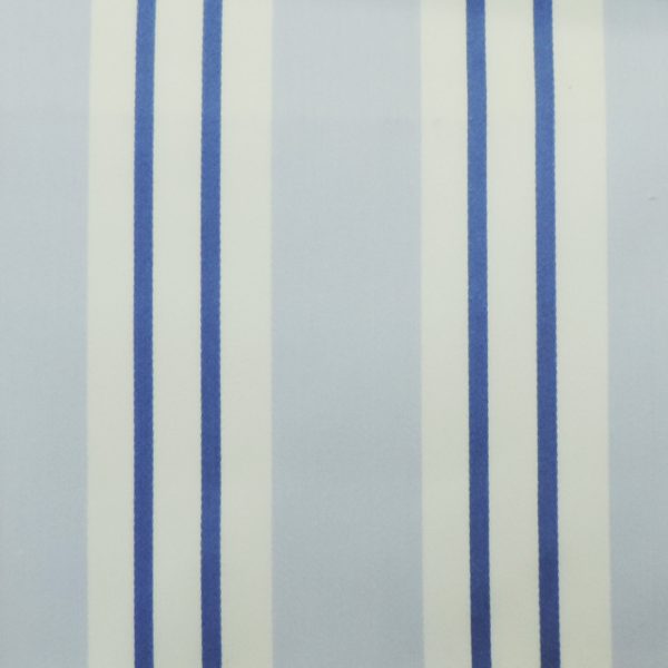 stripe printed saten 10 sky-blue